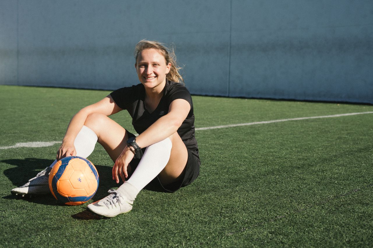 Player on the field